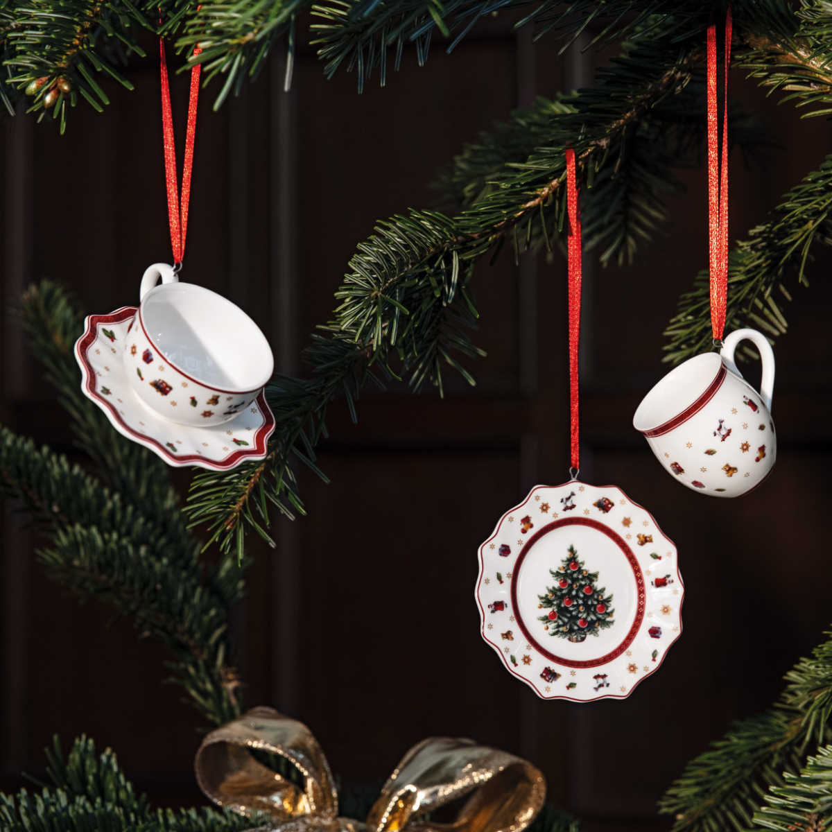 Villeroy & Boch Набір підвісок 6,3 см, 3 предмета, Toys Delight | https://grandposuda.com.ua