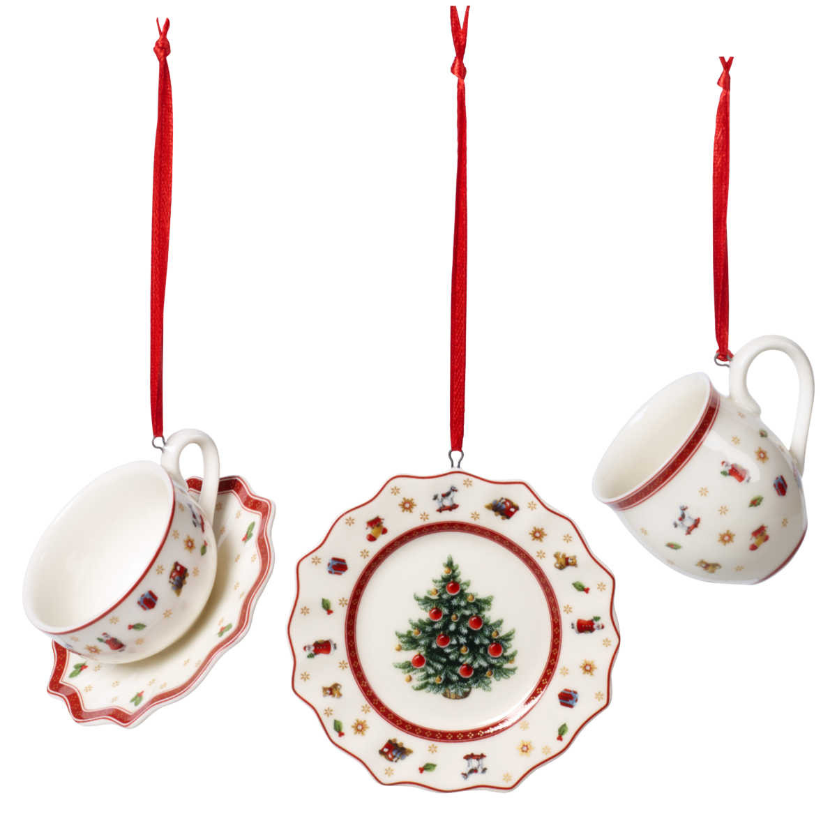 Villeroy & Boch Набір підвісок 6,3 см, 3 предмета, Toys Delight | https://grandposuda.com.ua