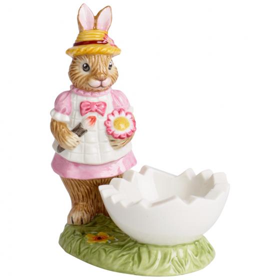 Villeroy & Boch Підставка для яйця з фігуркою кролика Анни 9х5,5х10 см Bunny Tales | https://grandposuda.com.ua
