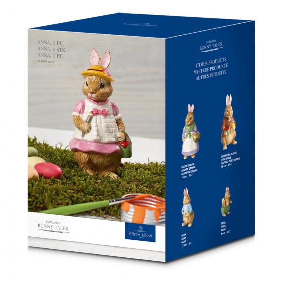 Villeroy & Boch Декоративна Фігурка 12,5 см кролик Анна Bunny Tales | https://grandposuda.com.ua