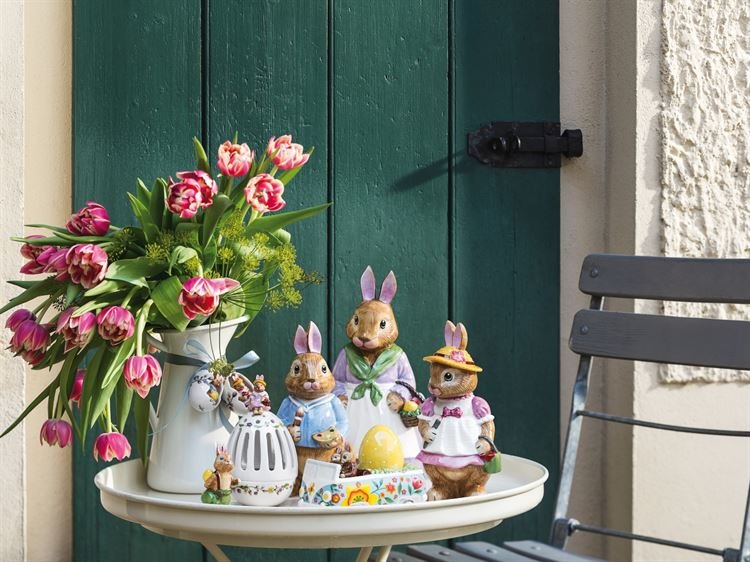 Villeroy & Boch Декоративна Фігурка 22 см кролик Анна Bunny Tales | https://grandposuda.com.ua
