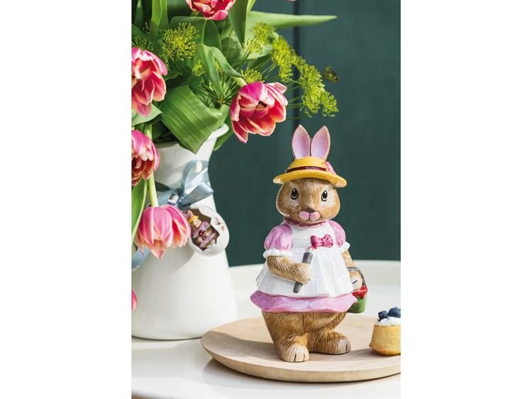 Villeroy & Boch Декоративна Фігурка 22 см кролик Анна Bunny Tales | https://grandposuda.com.ua
