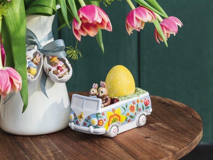 Villeroy & Boch Декоративна Фігурка пасхальне авто Bunny Tales | https://grandposuda.com.ua