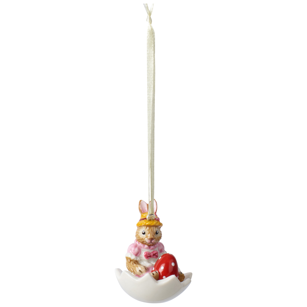 Villeroy & Boch Підвіска Анна в яєчній шкаралупі Bunny Tales | https://grandposuda.com.ua