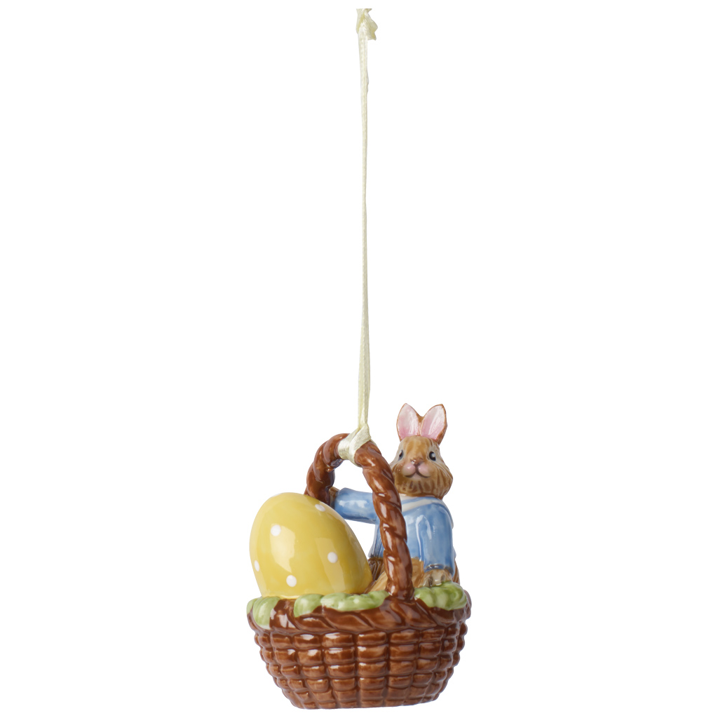 Villeroy & Boch Підвіска Макс в кошику Bunny Tales | https://grandposuda.com.ua