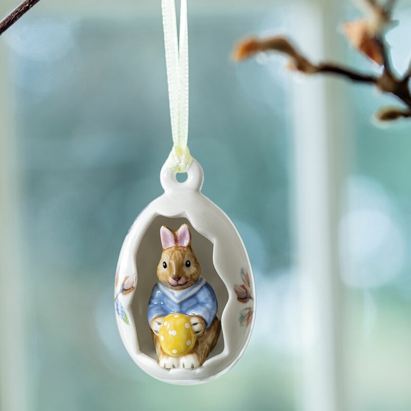 Villeroy & Boch Декоративная подвеска кролик Макс 7 см Bunny Tales | https://grandposuda.com.ua