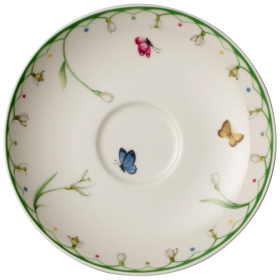Villeroy & Boch Блюдце к чашке для кофе 14 см Colourful Spring | https://grandposuda.com.ua