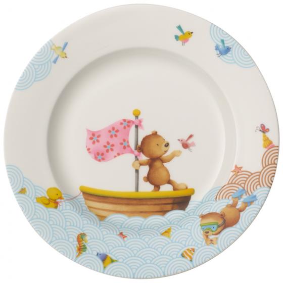 Villeroy & Boch Детская тарелка 22 см Happy as a Bear | https://grandposuda.com.ua