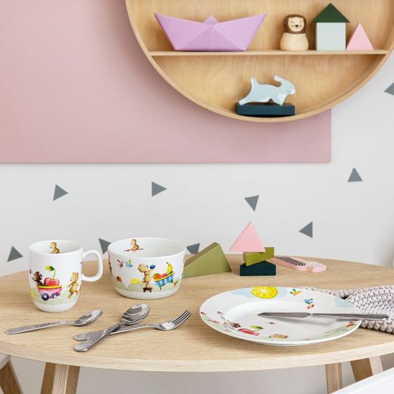 Villeroy & Boch Детский набор посуды 7 предметов в подарочной упаковке Hungry as a Bear | https://grandposuda.com.ua