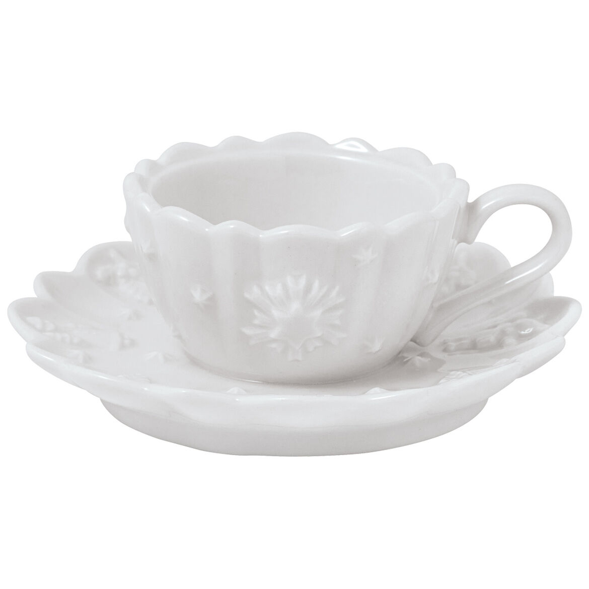 Villeroy & Boch Подсвечник в виде чашки с блюдцем 10 х 6 см, Toy's Delight Royal Classic | https://grandposuda.com.ua