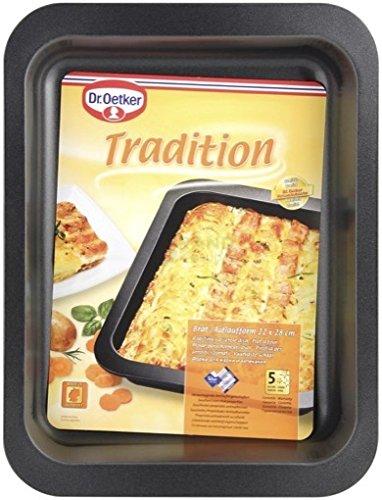 Dr. Oetker Форма для випікання і смаження 25 x 32,5 x 5 см Tradition | https://grandposuda.com.ua
