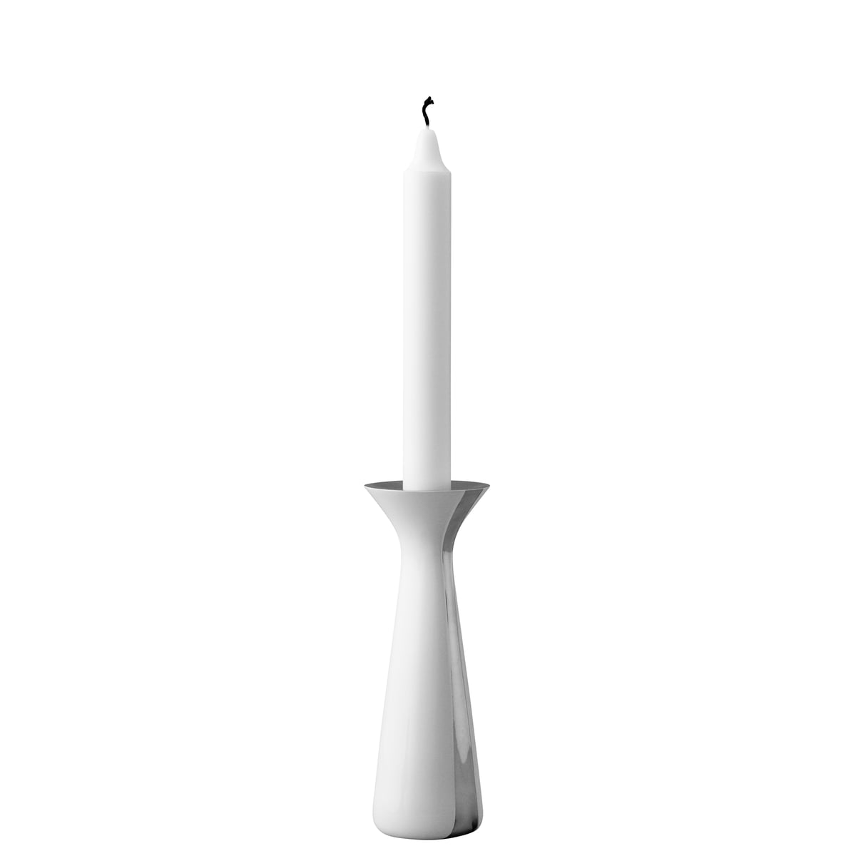 Подсвечник 17 см белый Unified Stelton | https://grandposuda.com.ua