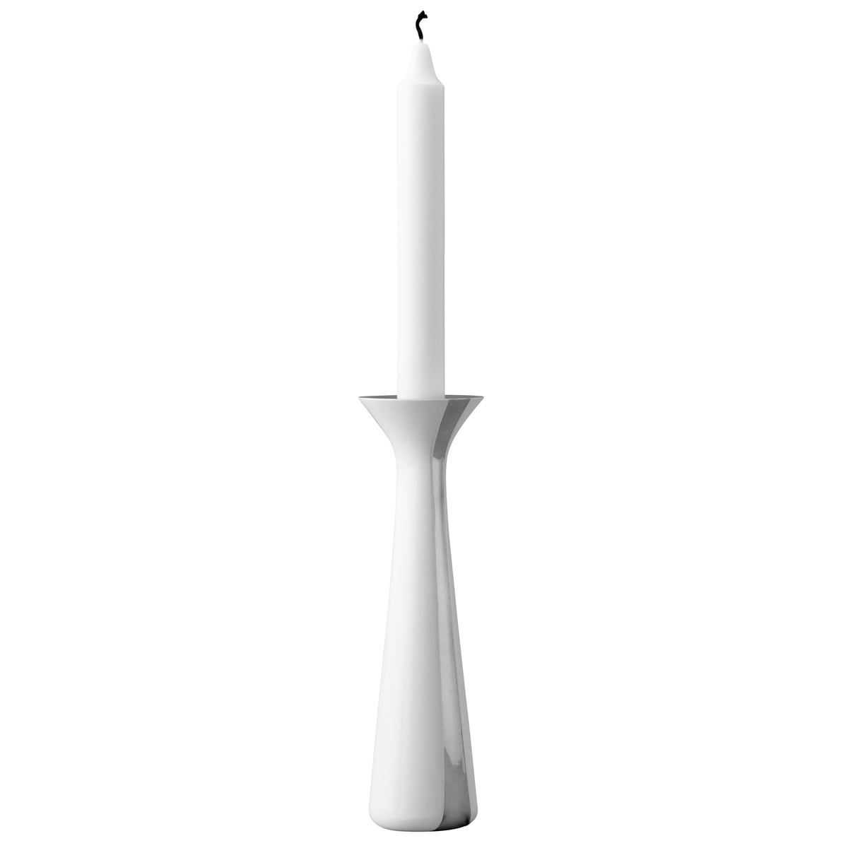 Подсвечник 21 см белый Unified Stelton | https://grandposuda.com.ua