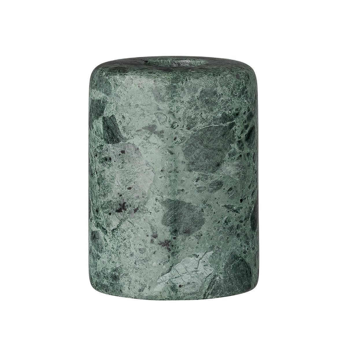 Bloomingville Підсвічник 8x6 см малахіт Marmor Kerzenhalter | https://grandposuda.com.ua