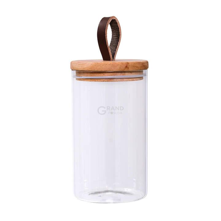 Bloomingville Ємність для зберігання продуктів 24,5x11 см прозора Vorratsglas | https://grandposuda.com.ua