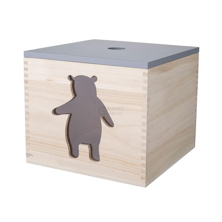 Bloomingville Ящик для игрушек 30x35x35 см коричневый Spielzeugkiste | https://grandposuda.com.ua