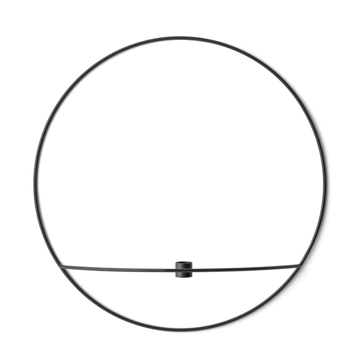 Подсвечник 12x44 см черный Pov Circle Menu | https://grandposuda.com.ua