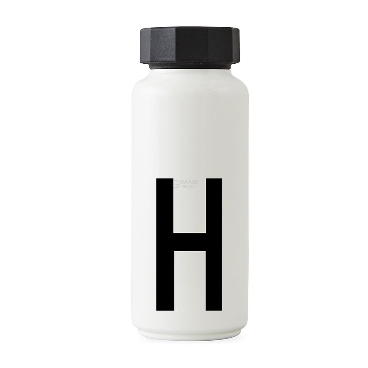 Design Letters Термос H 500 мл белый AJ Thermosflasche | https://grandposuda.com.ua
