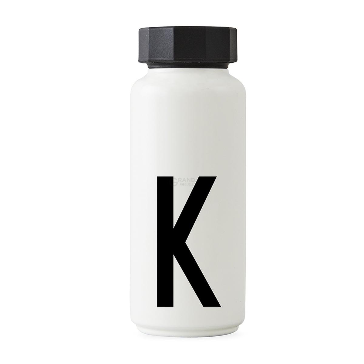 Design Letters Термос K 500 мл белый AJ Thermosflasche | https://grandposuda.com.ua
