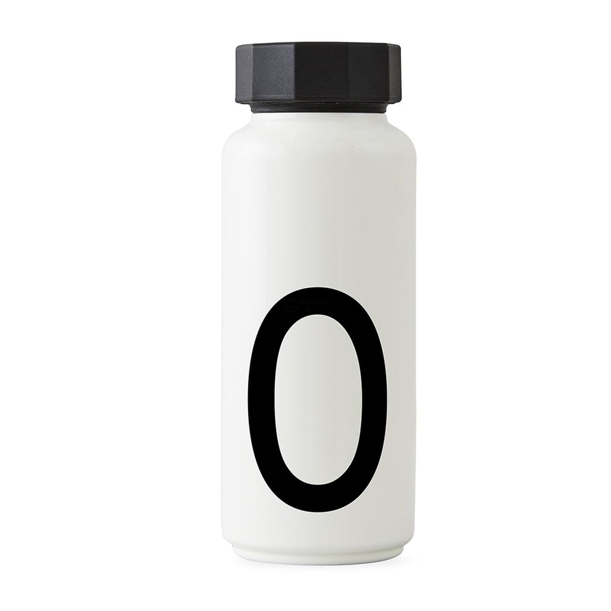 Design Letters Термос O 500 мл белый AJ Thermosflasche | https://grandposuda.com.ua