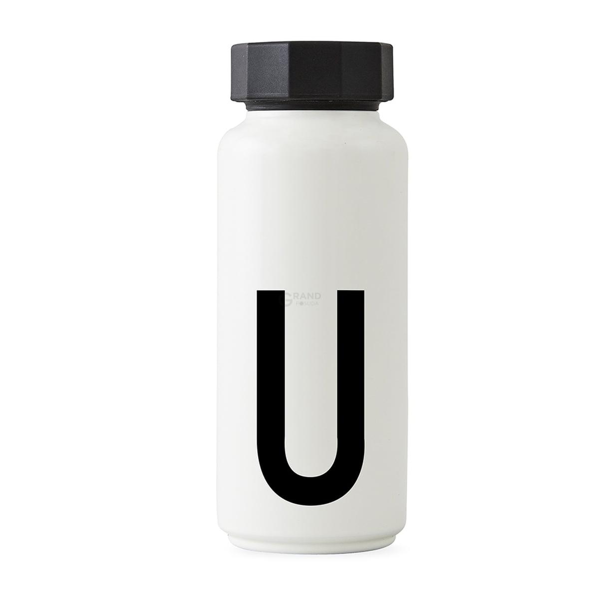 Design Letters Термос U 500 мл белый AJ Thermosflasche | https://grandposuda.com.ua
