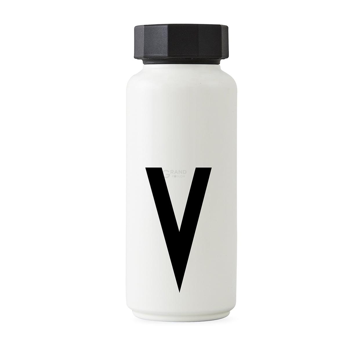 Design Letters Термос V 500 мл белый AJ Thermosflasche | https://grandposuda.com.ua