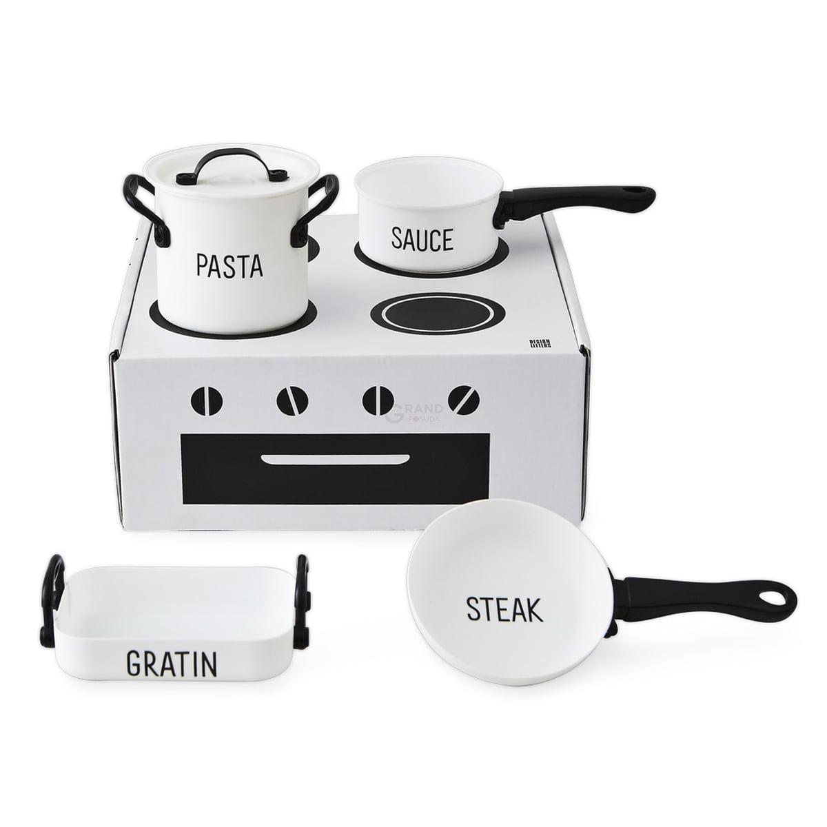 Design Letters Кухонний набір для дітей Cooking Class Spielzeug Set | https://grandposuda.com.ua