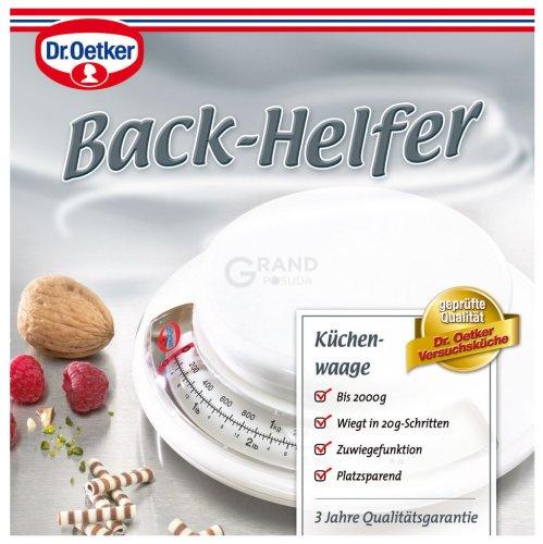Dr. Oetker Ваги кухонні механічні Back - Helfer | https://grandposuda.com.ua