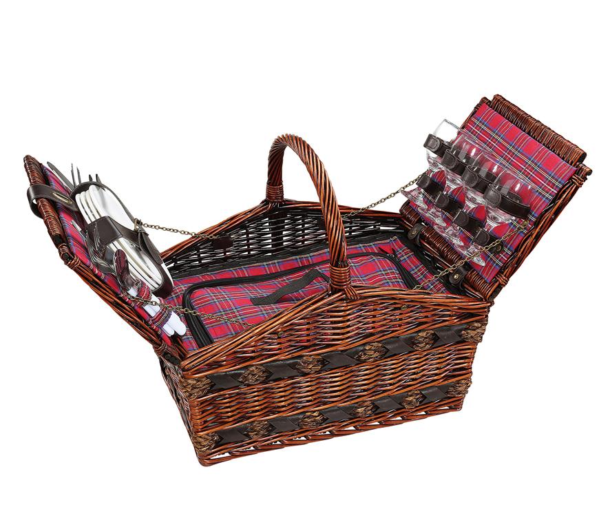 Cilio Кошик для пікніка 47х31х40 см Como | https://grandposuda.com.ua