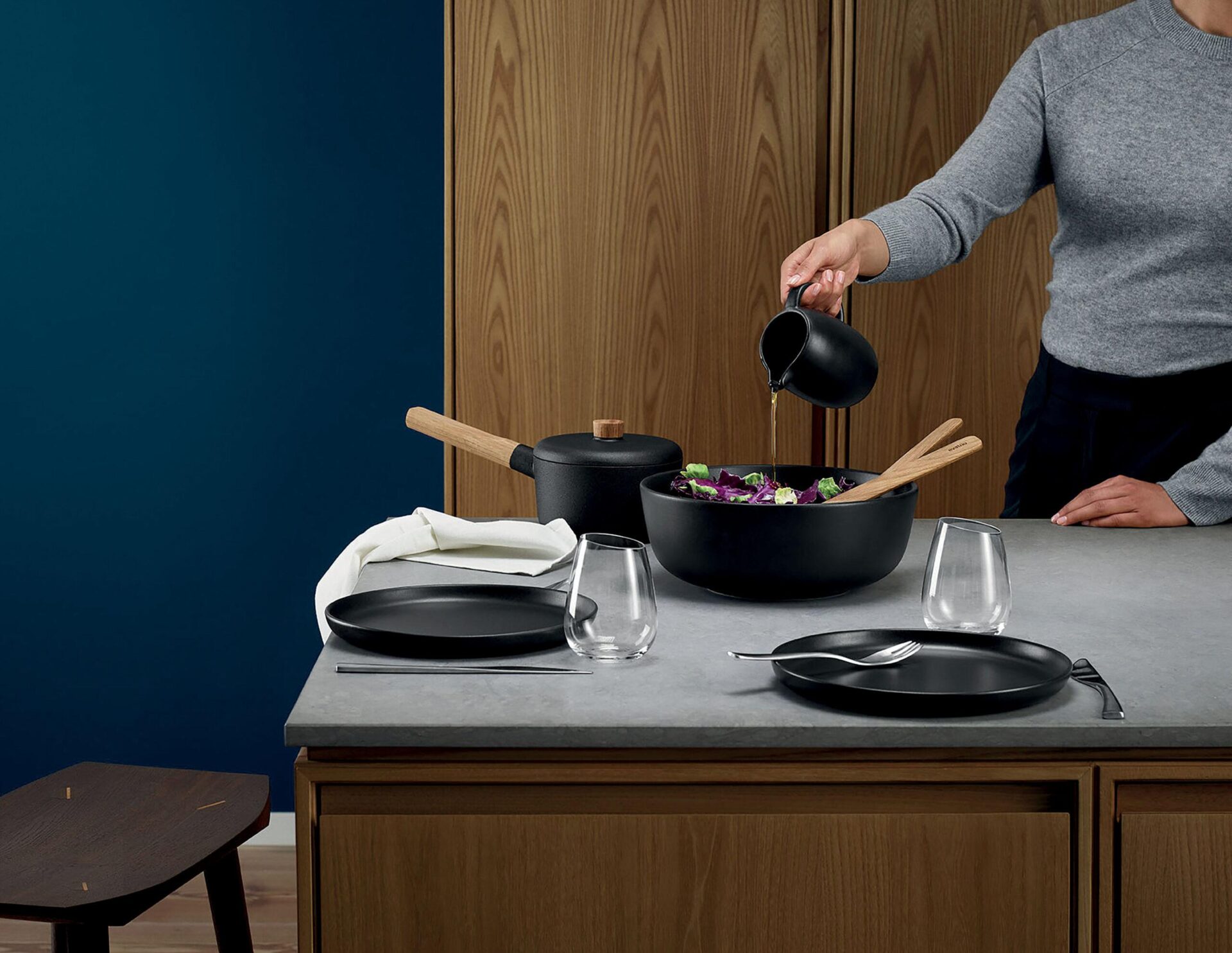 Eva Solo Глечик 0,5 л, чорний Nordic Kitchen | https://grandposuda.com.ua