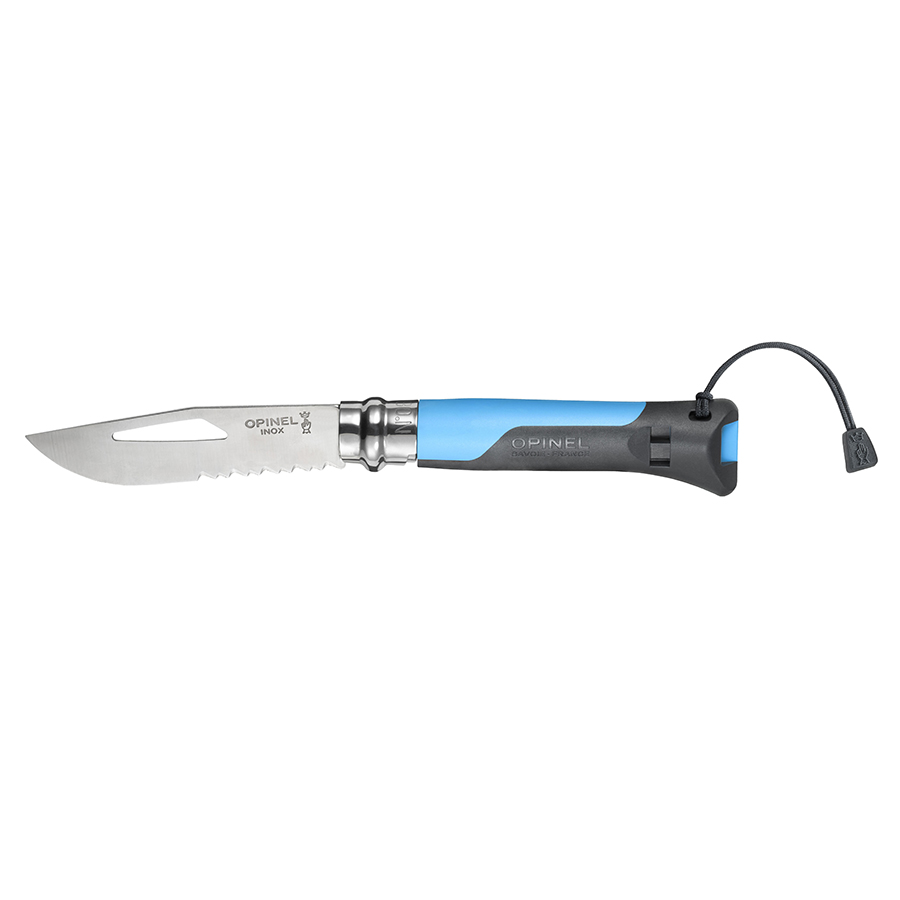 Opinel Ніж складаний 8,5 см блакитний Outdoor | https://grandposuda.com.ua