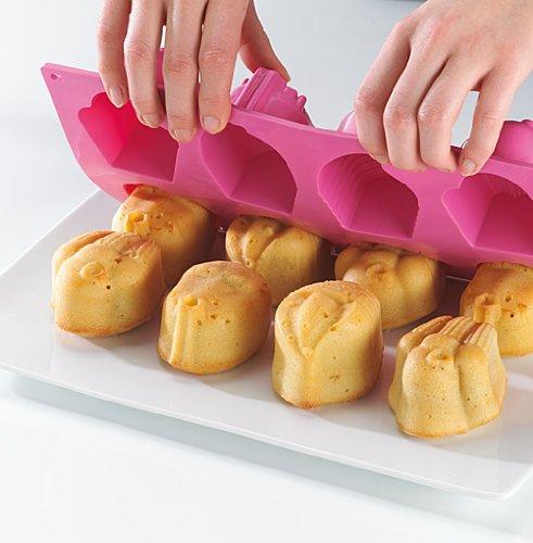 Dr. Oetker Форма для выпечки капкейков силиконовая Flexxibel | https://grandposuda.com.ua