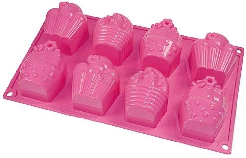 Dr. Oetker Форма для выпечки капкейков силиконовая Flexxibel | https://grandposuda.com.ua