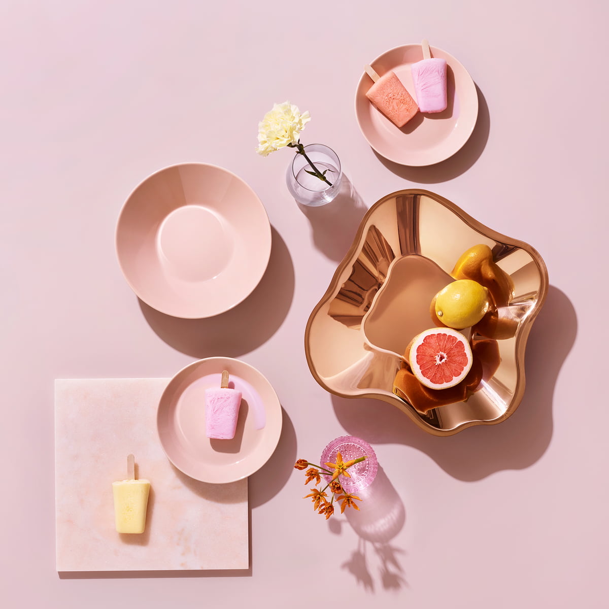 Iittala Піала Ø 21 см пудровая Teema | https://grandposuda.com.ua