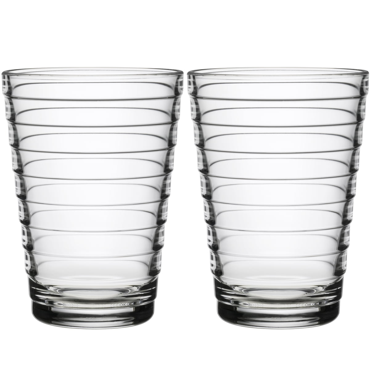 Iittala Стаканы 330 мл прозрачные 2 предмета Aino Aalto | https://grandposuda.com.ua