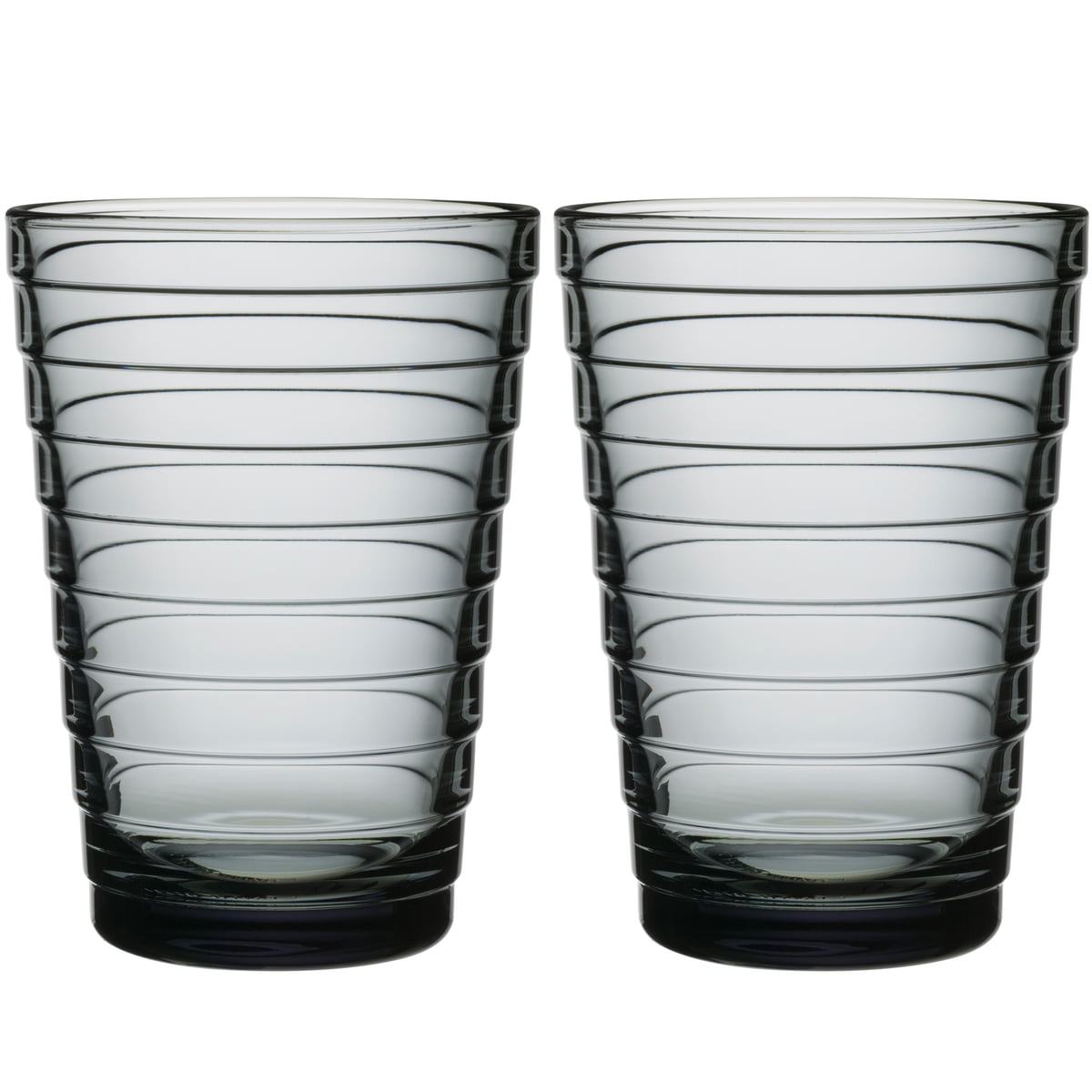 Iittala Стаканы 330 мл серые 2 предмета Aino Aalto | https://grandposuda.com.ua