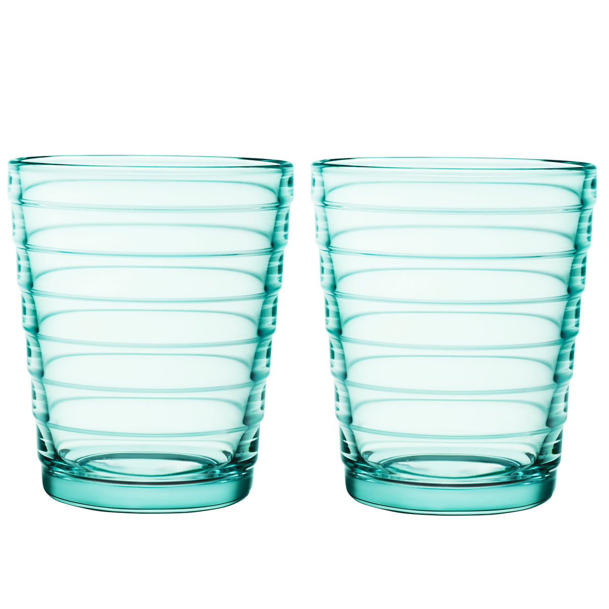 Iittala Стаканы 220 мл светло-зеленые 2 предмета Aino Aalto | https://grandposuda.com.ua