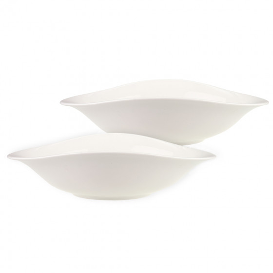 Villeroy & Boch Тарілка для пасти, набір 2 предмета, 27 x 21 см Dune | https://grandposuda.com.ua