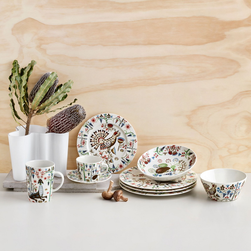 Iittala Тарілка глибока Ø 20 см біла Siimes Taika | https://grandposuda.com.ua