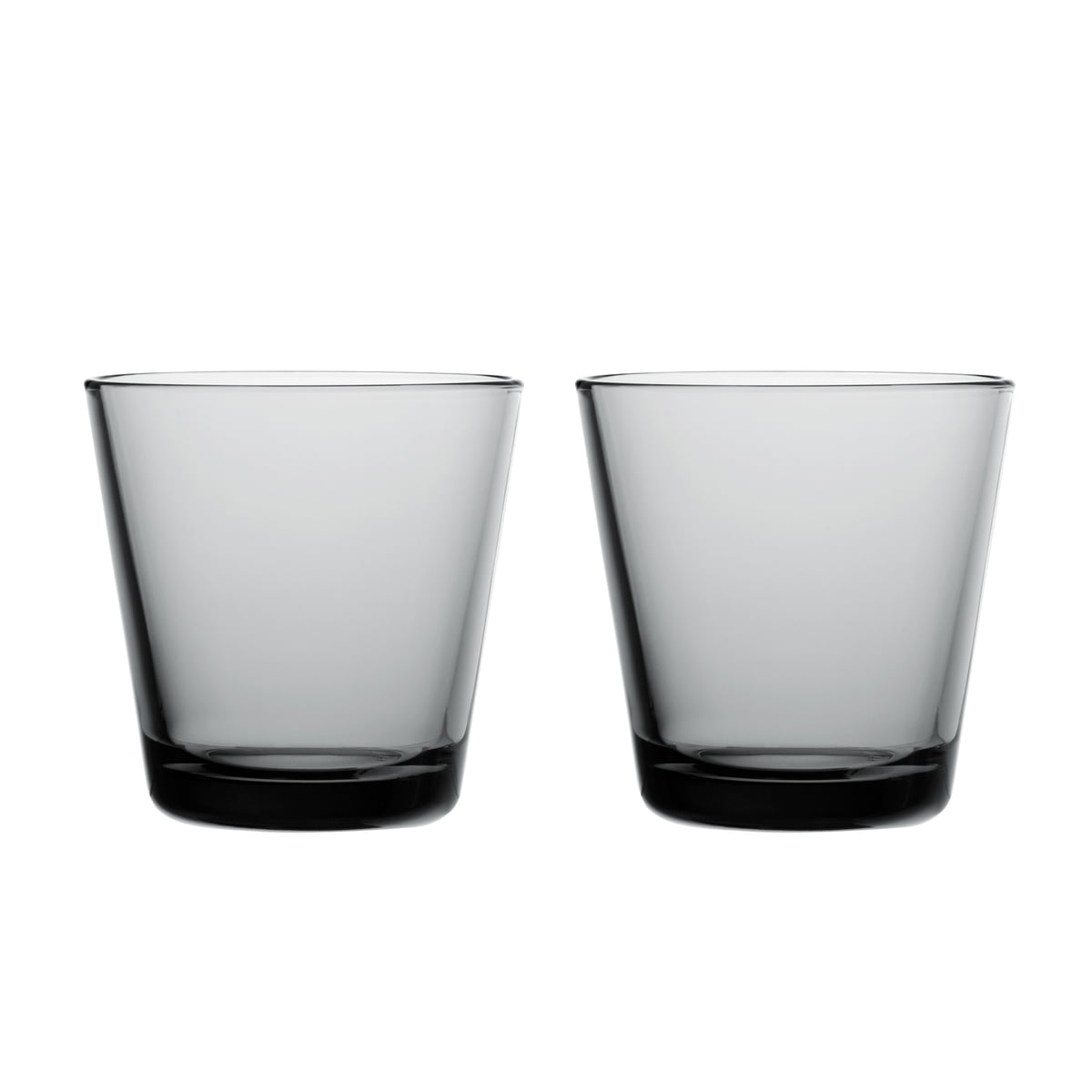 Iittala Стаканы 210 мл серые 2 предмета Kartio | https://grandposuda.com.ua