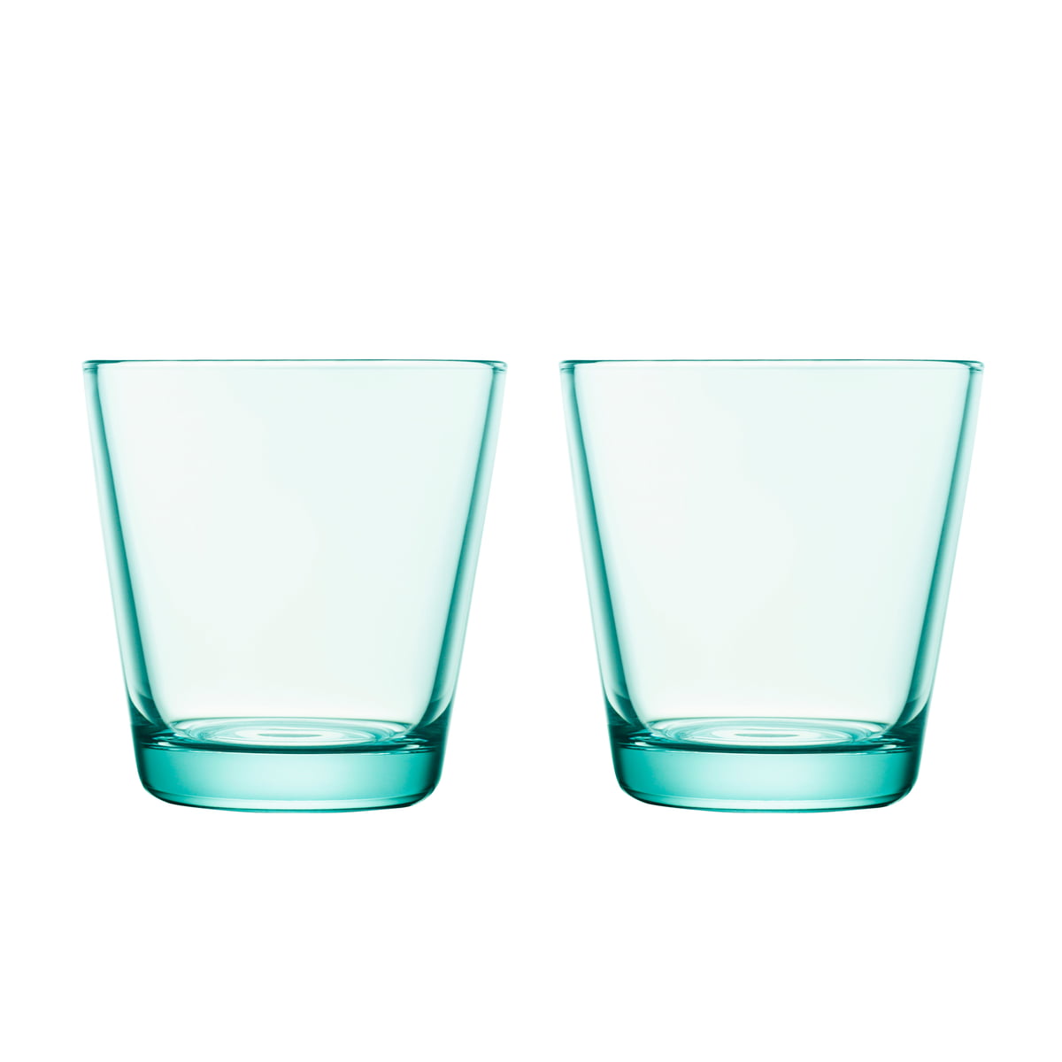 Iittala Стаканы 210 мл светло-зеленые 2 предмета Kartio | https://grandposuda.com.ua