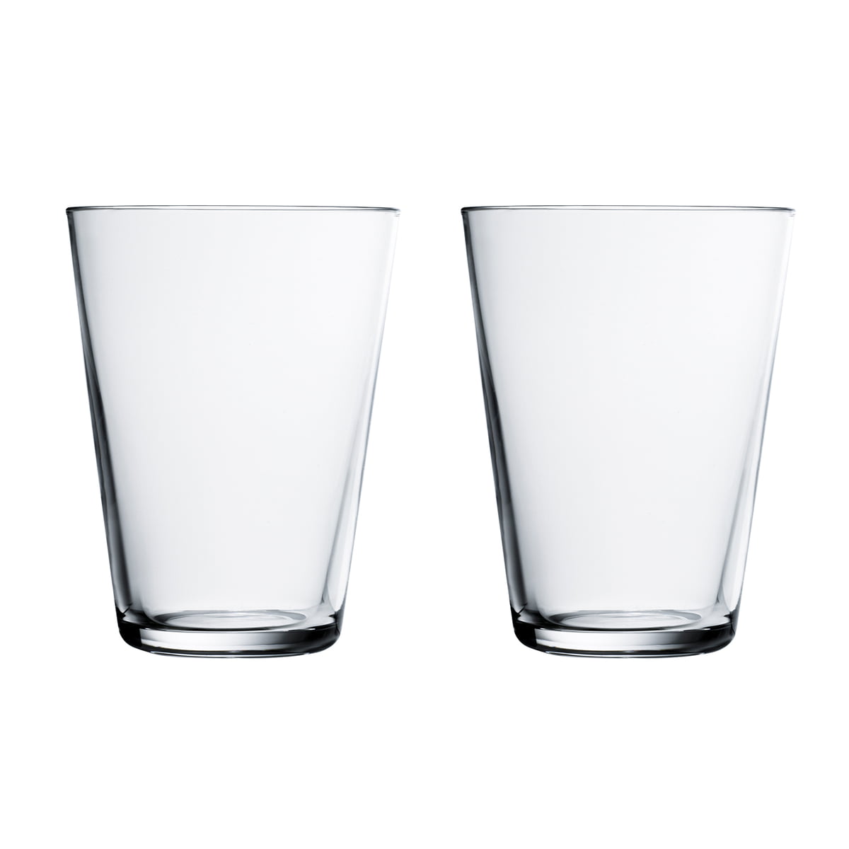 Iittala Стаканы 400 мл прозрачные 2 предмета Kartio | https://grandposuda.com.ua