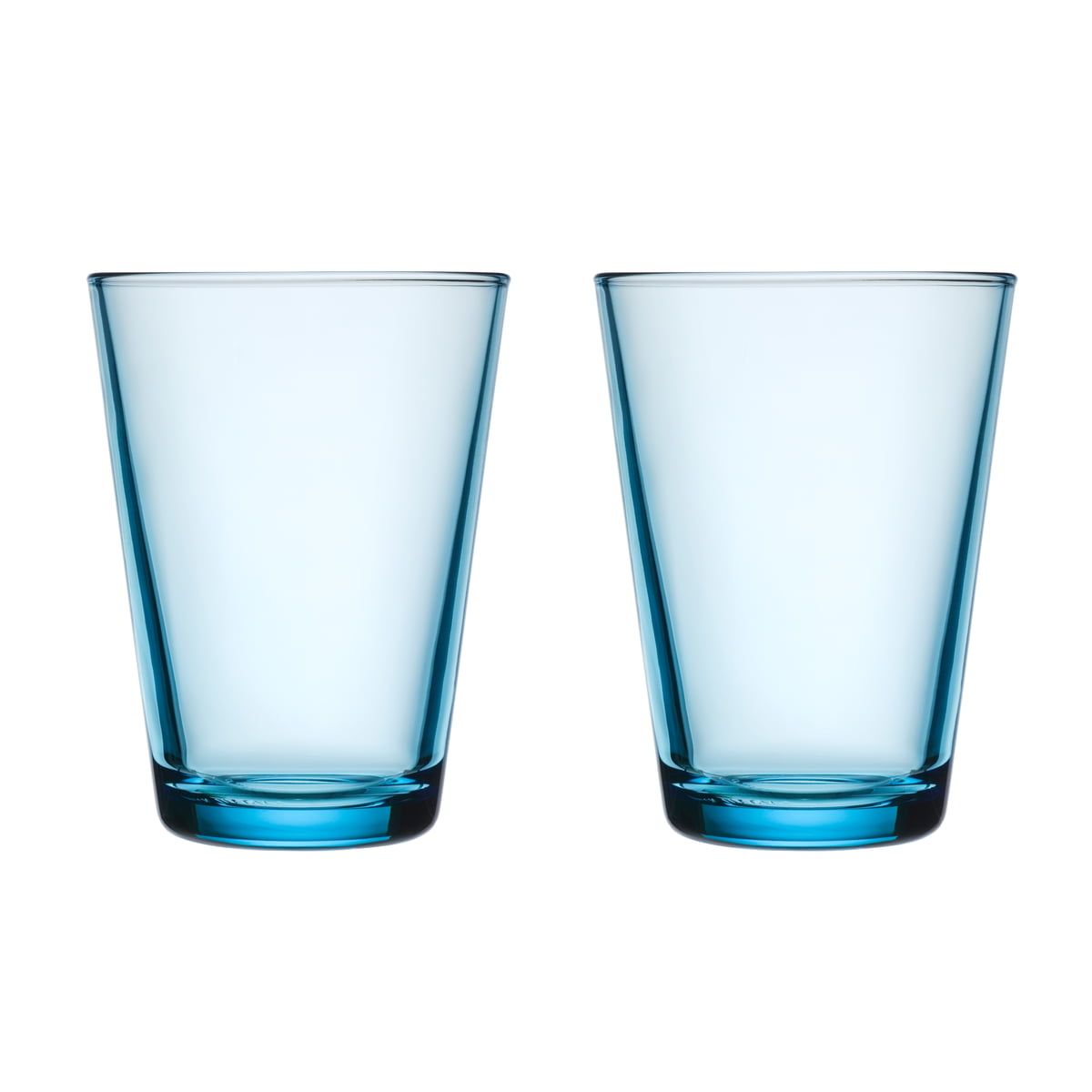 Iittala Стаканы 400 мл голубые 2 предмета Kartio | https://grandposuda.com.ua