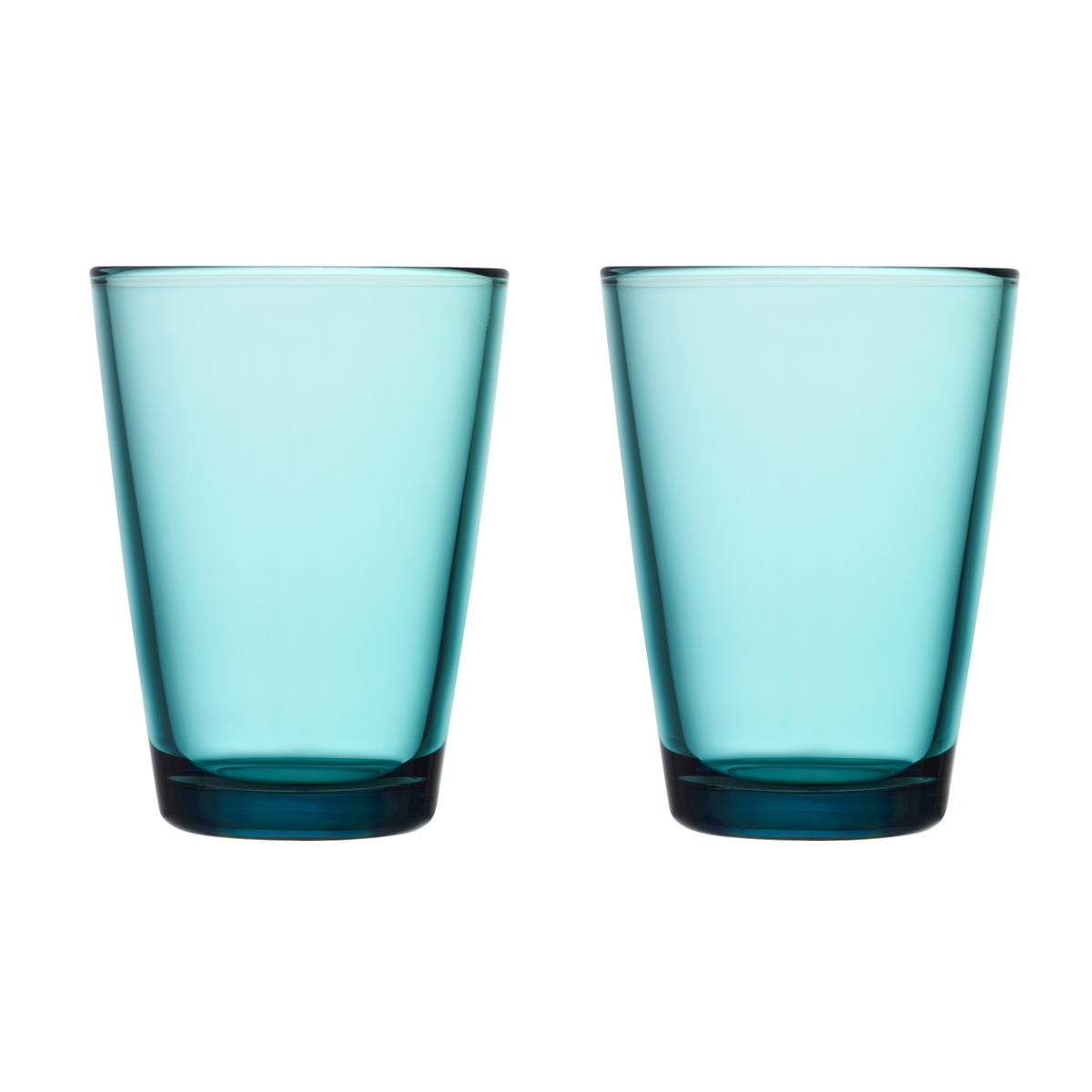 Iittala Стаканы 400 мл синие 2 предмета Kartio | https://grandposuda.com.ua