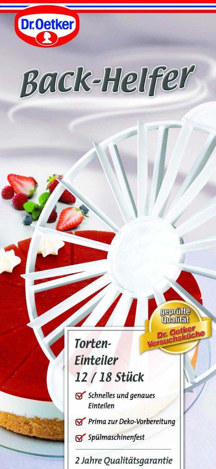 Dr. Oetker Дільник для торта на 12/18 частин Back - Helfer | https://grandposuda.com.ua