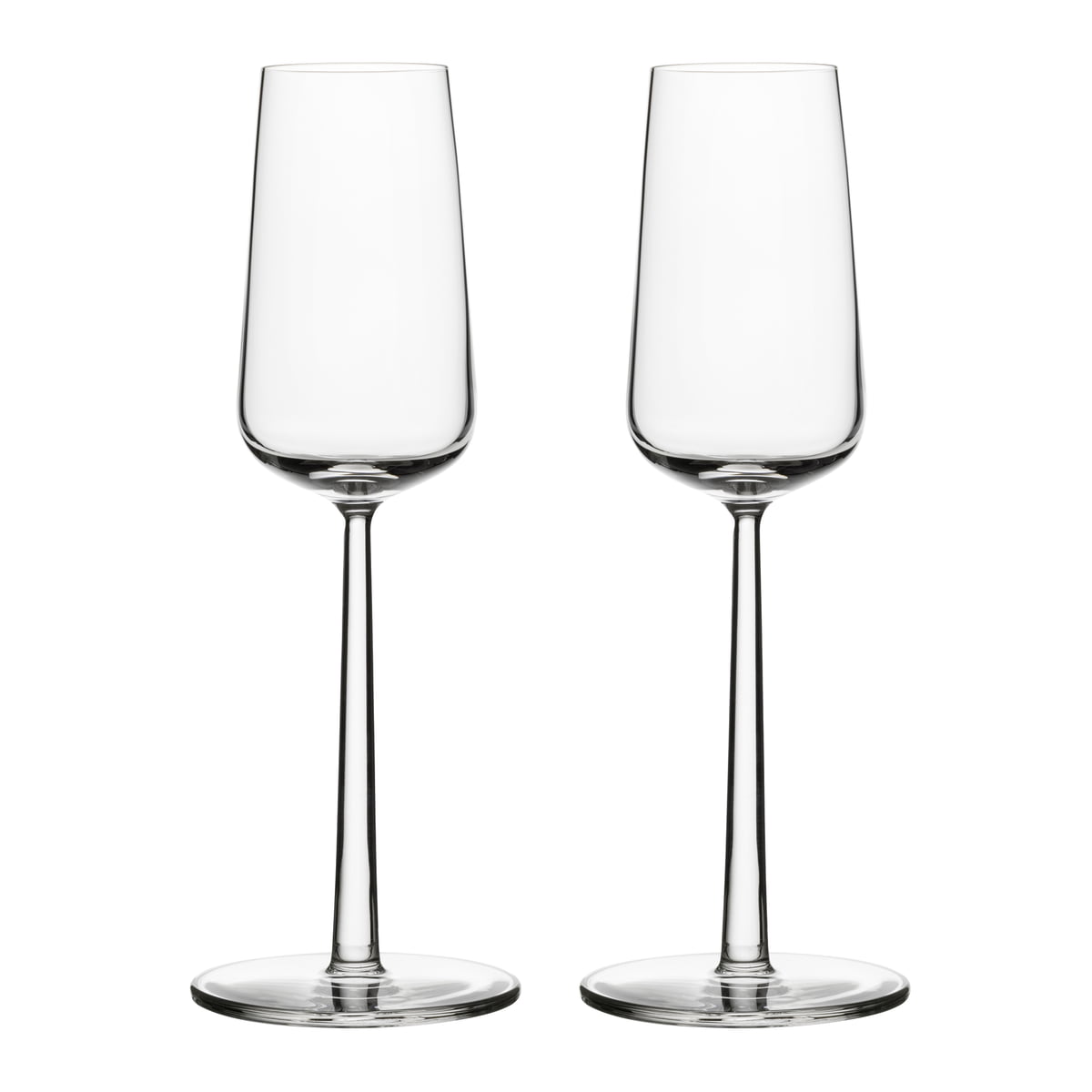 Iittala Келихи для шампанського 210 мл прозорі 2 предмета Essence | https://grandposuda.com.ua