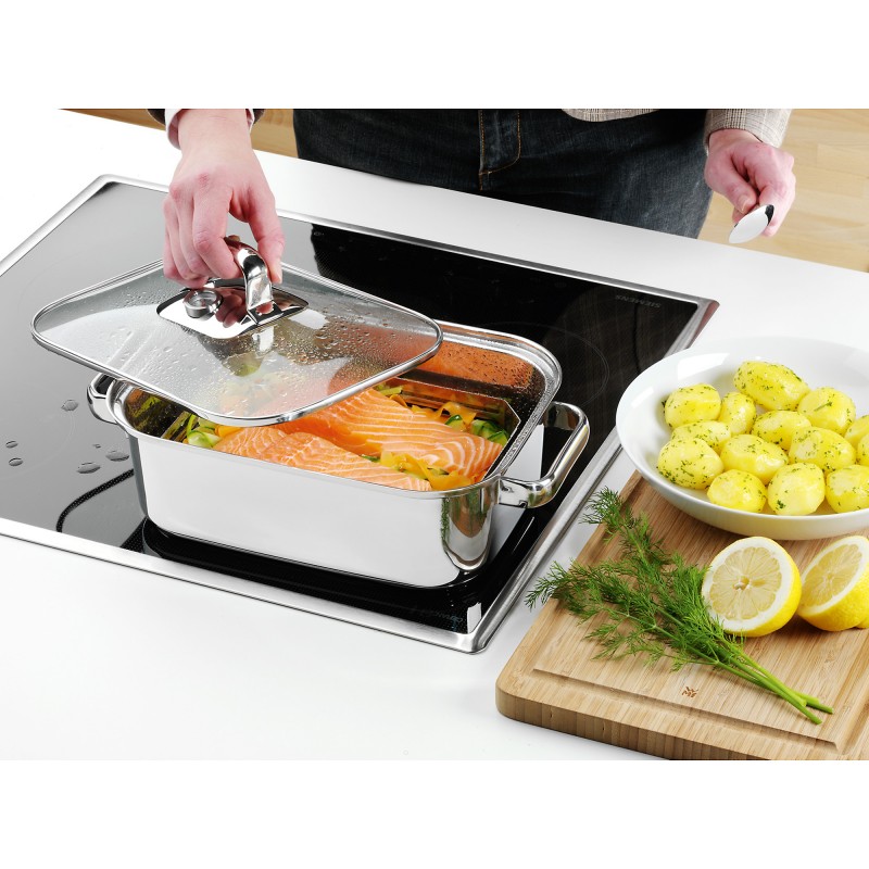 WMF Жаровня 32 х 21,5 см с паровой корзиной Vitalis Compact Aroma | https://grandposuda.com.ua