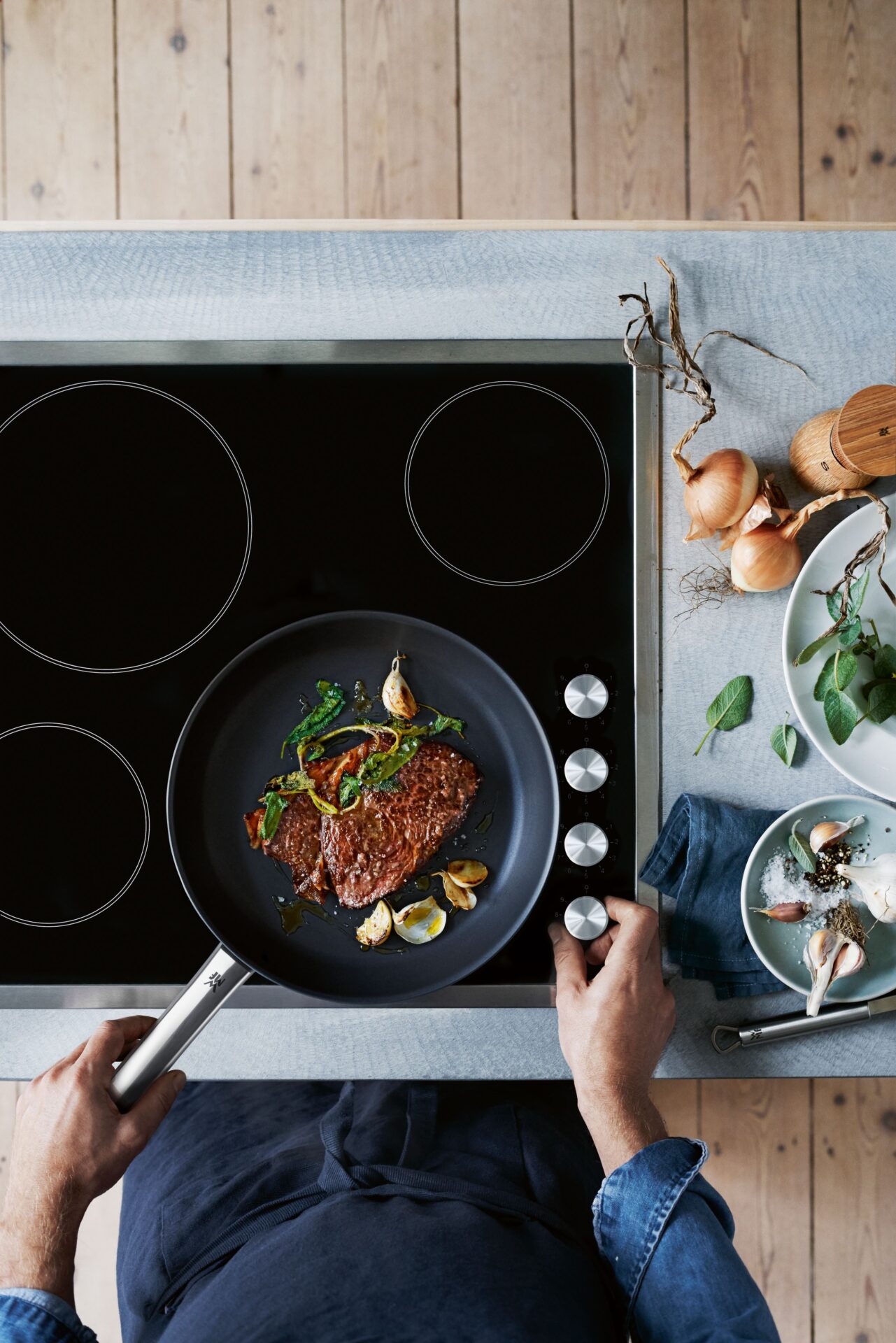 WMF Сковорода 24 см Steak Profi | https://grandposuda.com.ua