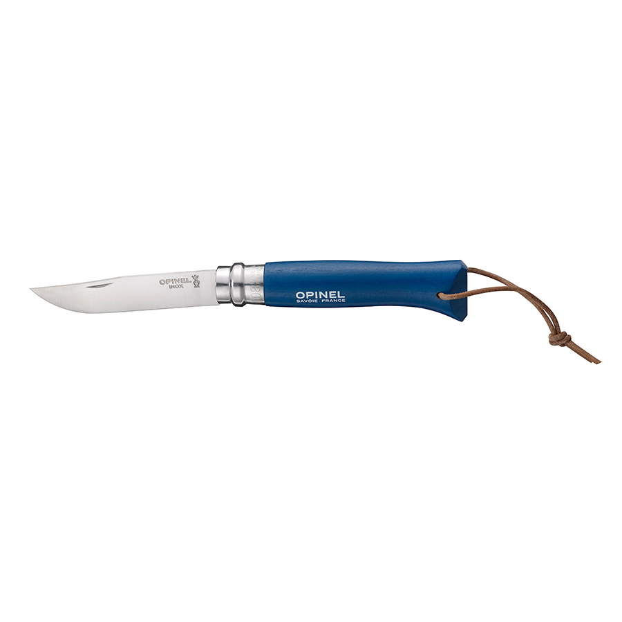 Opinel Ніж складаний 8 см синій Origins | https://grandposuda.com.ua
