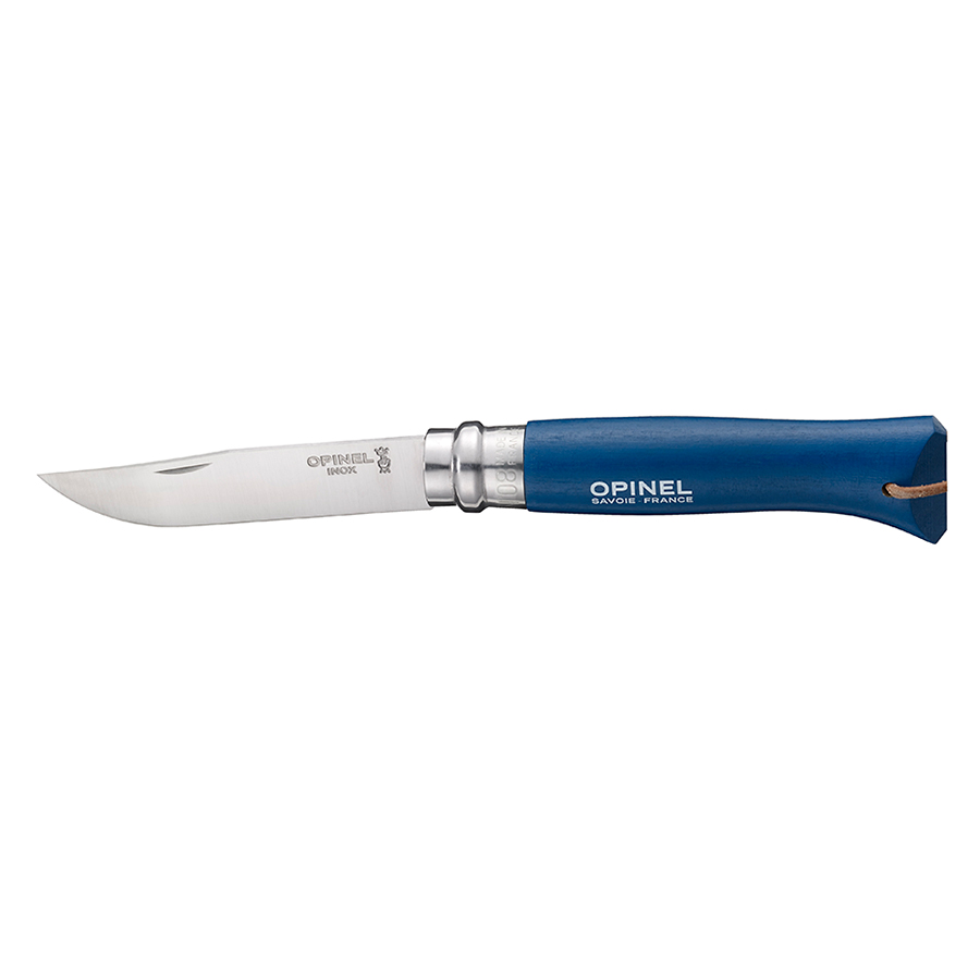 Opinel Ніж складаний 8 см синій Origins | https://grandposuda.com.ua